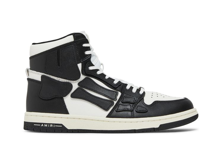 Кроссовки Amiri Skel Top High 'White Black', черный
Кроссовки Amiri Skel Top High 'White Black', черный
