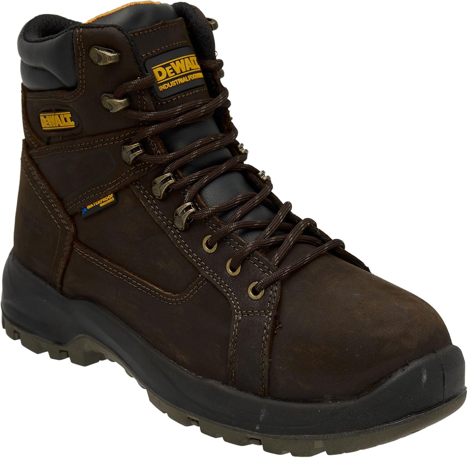 Мужские ботинки DEWALT Wheeler PT с водонепроницаемым верхом и мягким носком - кожаный верх, средний слой и стелька из ПУ, класс защиты EH, устойчивая к скольжению резиновая подошва, Buffalo Crazy Horse
Мужские ботинки DEWALT Wheeler PT с водонепроницаемым верхом и мягким носком - кожаный верх, средний слой и стелька из ПУ, класс защиты EH, устойчивая к скольжению резиновая подошва, Buffalo Crazy Horse