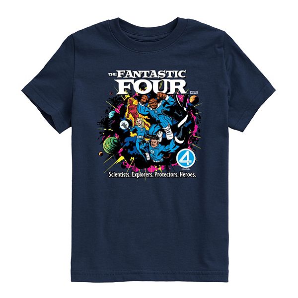 Футболка с принтом Fantastic Four: First Steps Scientists Explorers для мальчиков 8-20 Marvel, Navy
Футболка с принтом Fantastic Four: First Steps Scientists Explorers для мальчиков 8-20 Marvel, Navy