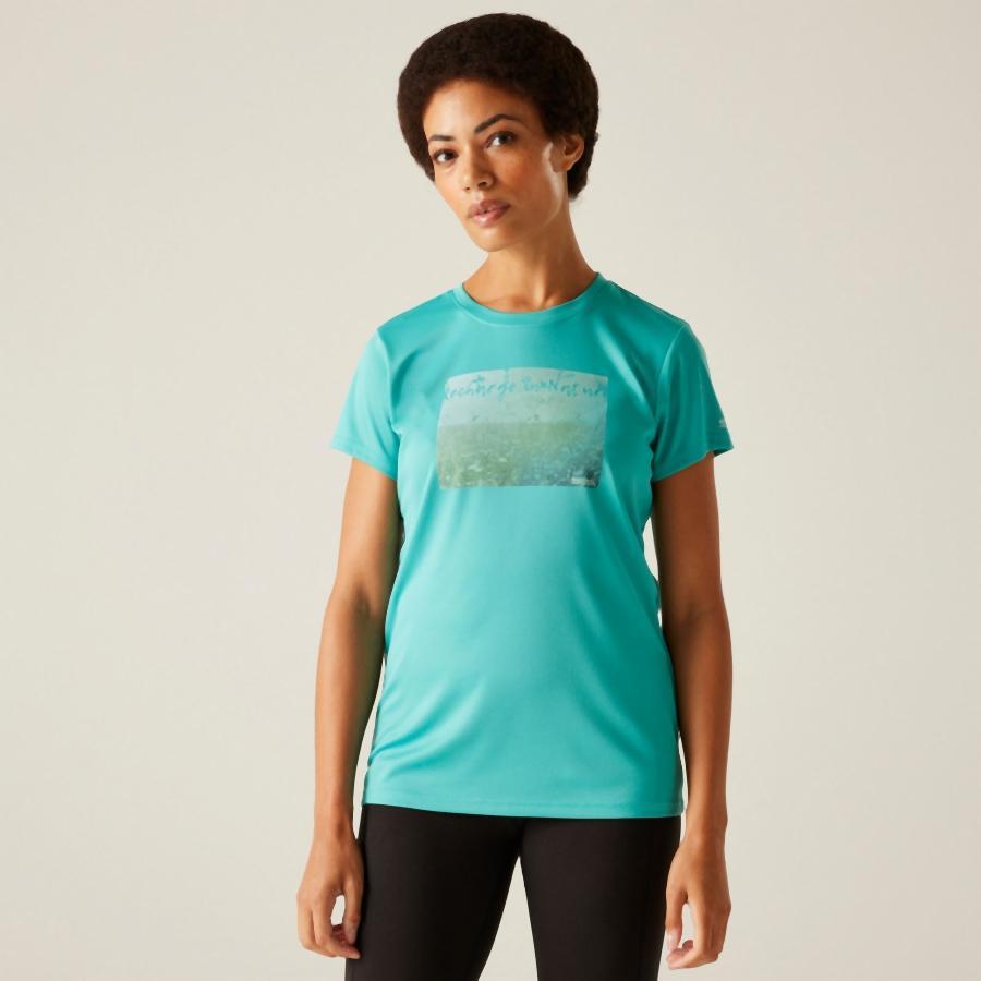 REGATTA Женская быстросохнущая, влагорегулирующая футболка - Fingal IX T-Shirt
REGATTA Женская быстросохнущая, влагорегулирующая футболка - Fingal IX T-Shirt