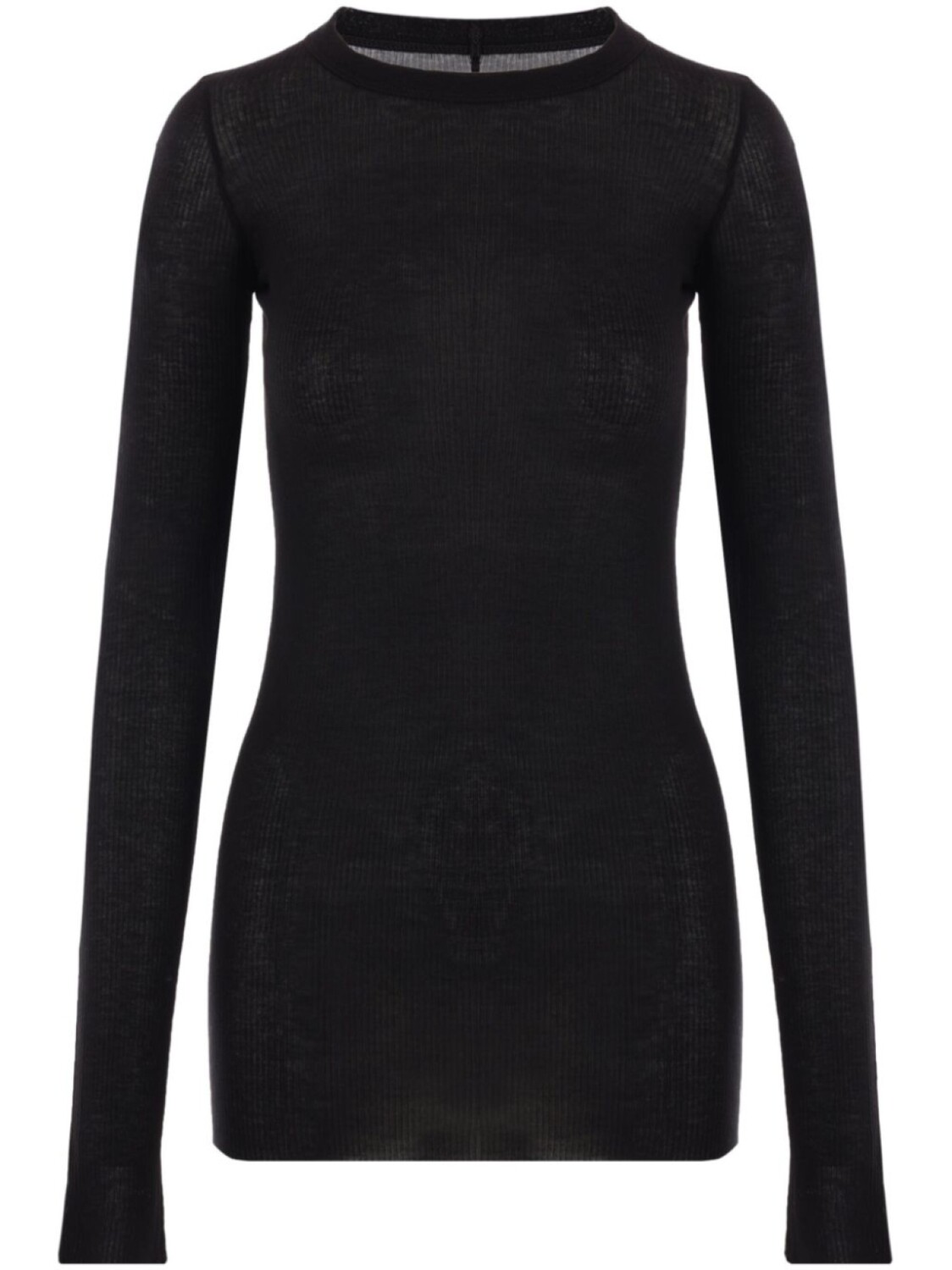 Rick Owens футболка в рубчик, черный
Rick Owens футболка в рубчик, черный