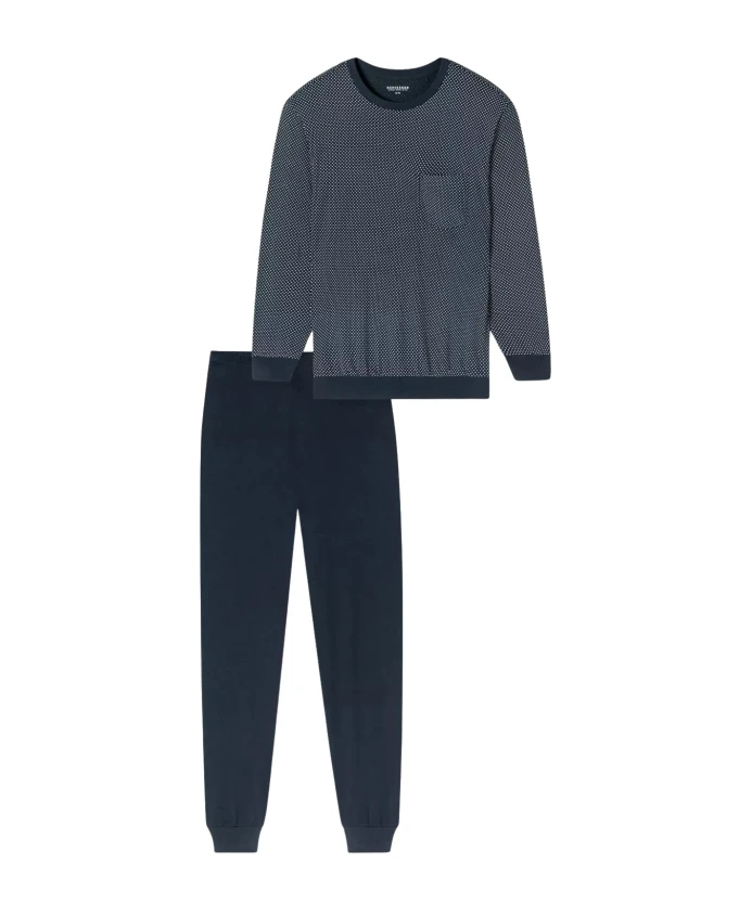 Пижама первой необходимости для комфорта Schiesser, синий
Пижама первой необходимости для комфорта Schiesser, синий