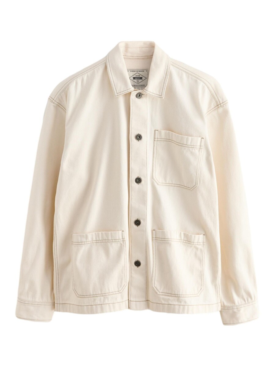 Джинсовая куртка Next Comfort fit Between-Season Jacket, экрю
Джинсовая куртка Next Comfort fit Between-Season Jacket, экрю