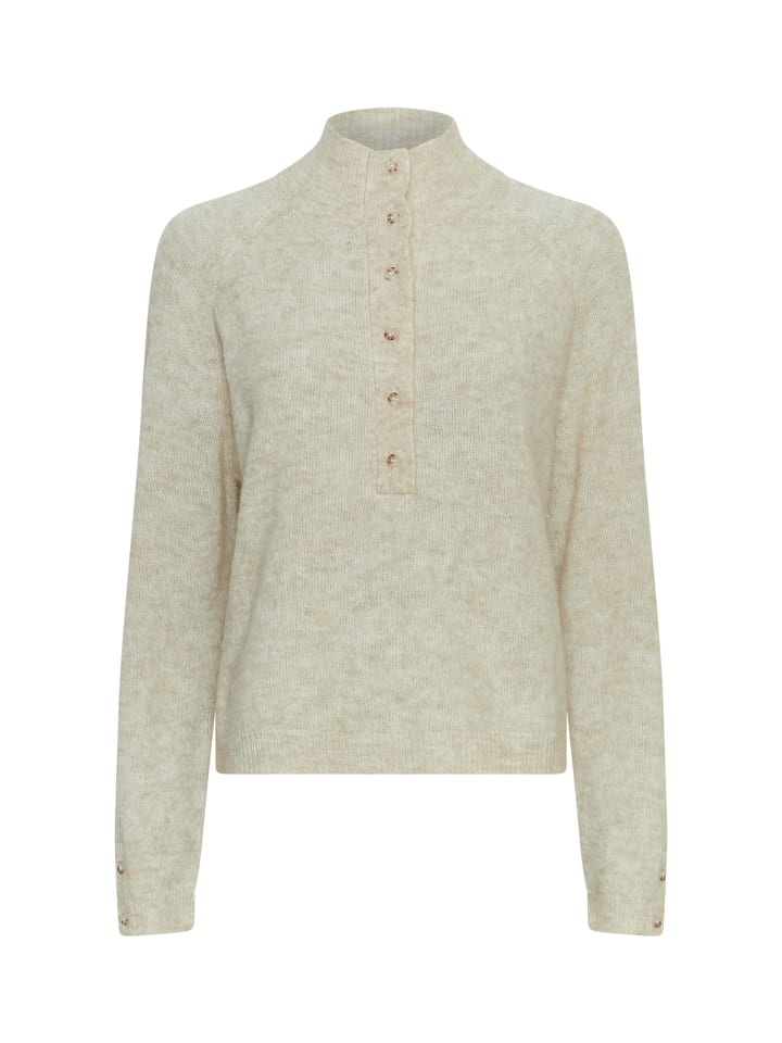 Вязаный свитер из меланжевой пряжи цвета овсянки MOSS COPENHAGEN
Вязаный свитер из меланжевой пряжи цвета овсянки MOSS COPENHAGEN