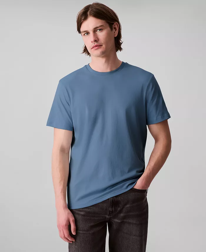 Мужская футболка с коротким рукавом из интерлока Supima Cotton Calvin Klein, синий
Мужская футболка с коротким рукавом из интерлока Supima Cotton Calvin Klein, синий