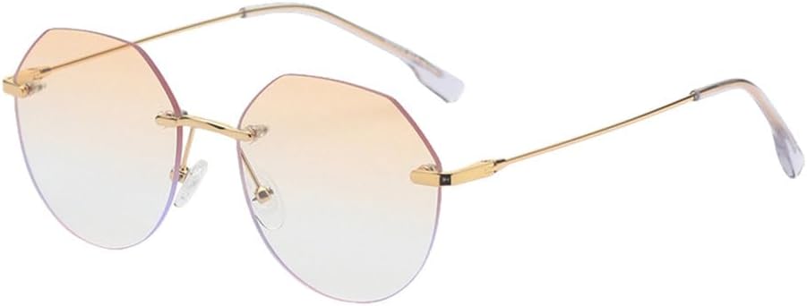 модные солнцезащитные очки для женщин, многоугольные солнцезащитные очки без оправы, металлические мужские очки с градиентными линзами, синие, зеленые, серые очки для вечеринок TYUVIVO, Gold With Orange
модные солнцезащитные очки для женщин, многоугольные солнцезащитные очки без оправы, металлические мужские очки с градиентными линзами, синие, зеленые, серые очки для вечеринок TYUVIVO, Gold With Orange