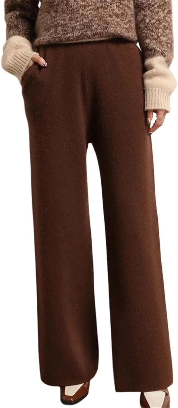 Женские брюки Hamthuit широкого кроя из 100% кашемира
Женские брюки Hamthuit широкого кроя из 100% кашемира