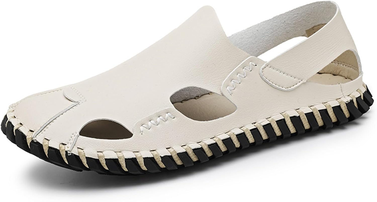 Мужские кожаные сандалии Abborora ручной работы, летние, мягкие и удобные, для отдыха на природе, рыбалки и пляжа, бежевый
Мужские кожаные сандалии Abborora ручной работы, летние, мягкие и удобные, для отдыха на природе, рыбалки и пляжа, бежевый