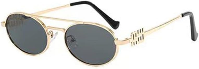 Мужские солнцезащитные очки в стиле ретро панк, разноцветная круглая металлическая оправа, женские модные солнцезащитные очки с защитой от УФ-излучения UV400 KTUCN, Golden and Grey
Мужские солнцезащитные очки в стиле ретро панк, разноцветная круглая металлическая оправа, женские модные солнцезащитные очки с защитой от УФ-излучения UV400 KTUCN, Golden and Grey