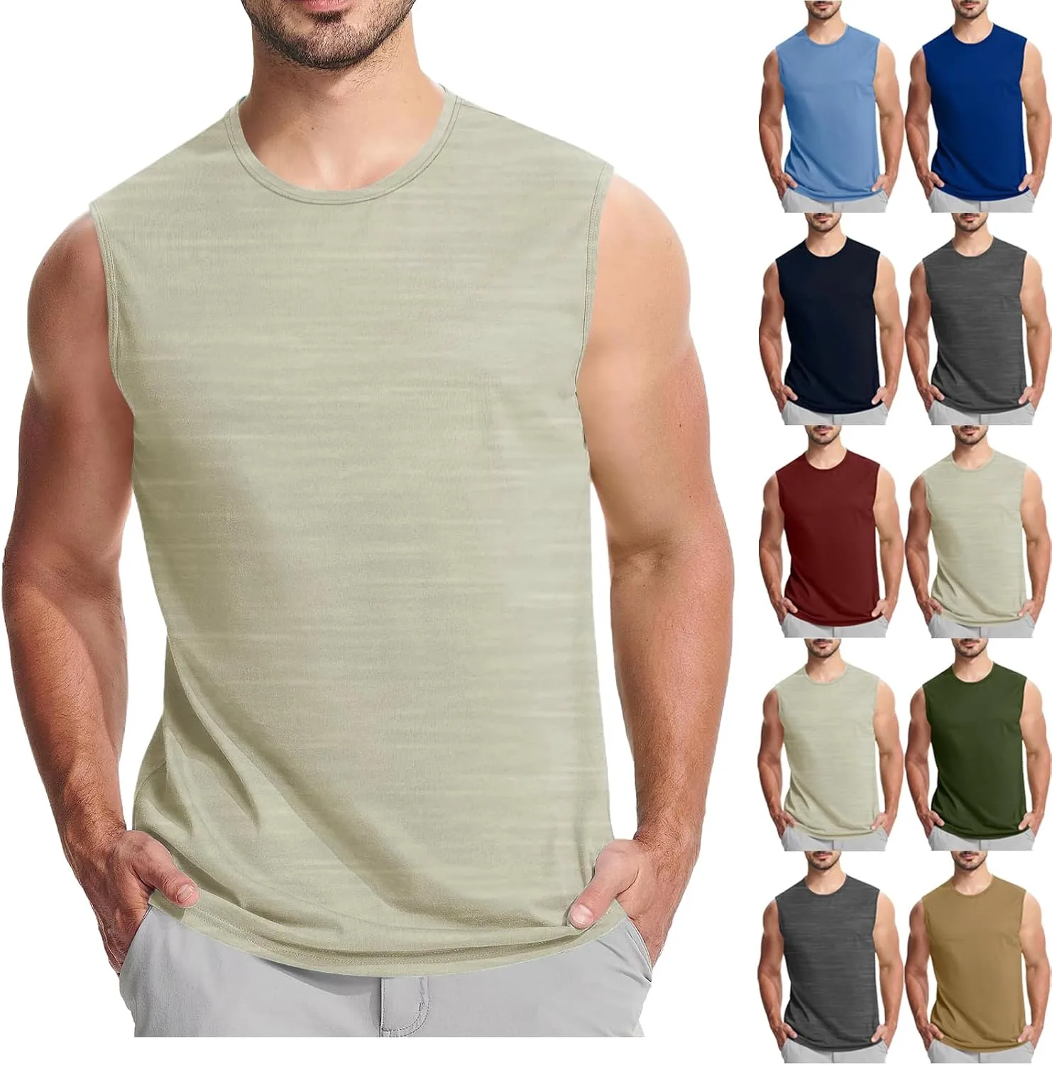 Мужские майки-борцовки без рукавов летние повседневные свободные футболки
Мужские майки-борцовки без рукавов летние повседневные свободные футболки