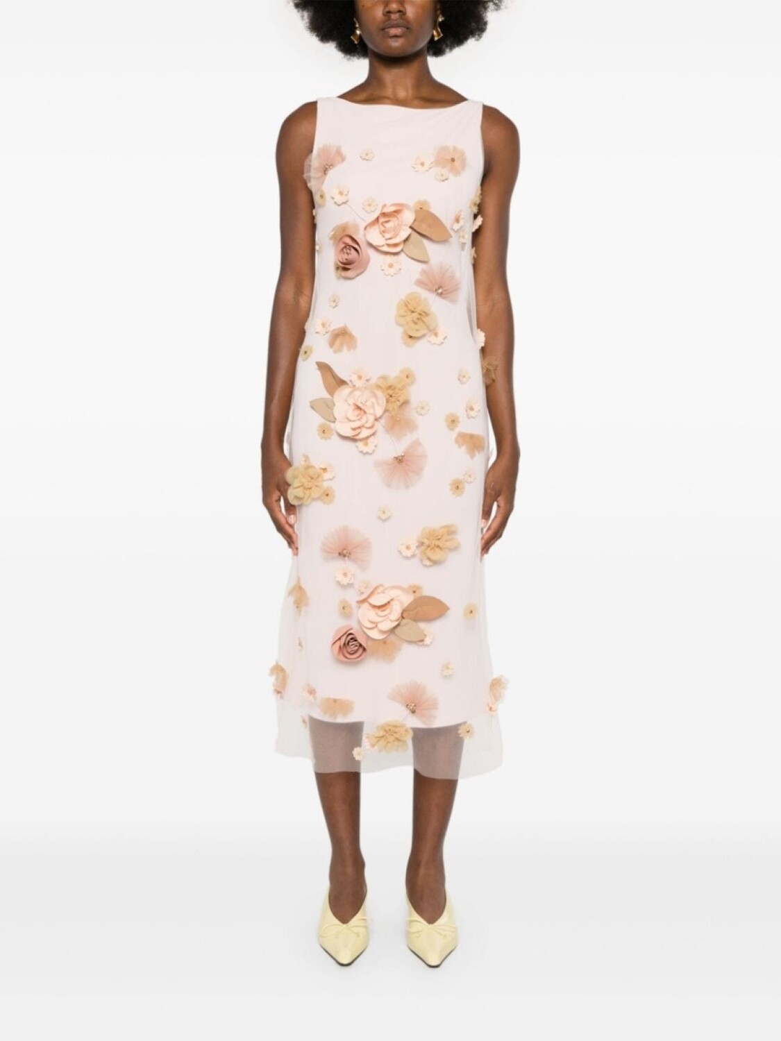 Viktor & Rolf платье миди с цветочной аппликацией, розовый
Viktor & Rolf платье миди с цветочной аппликацией, розовый