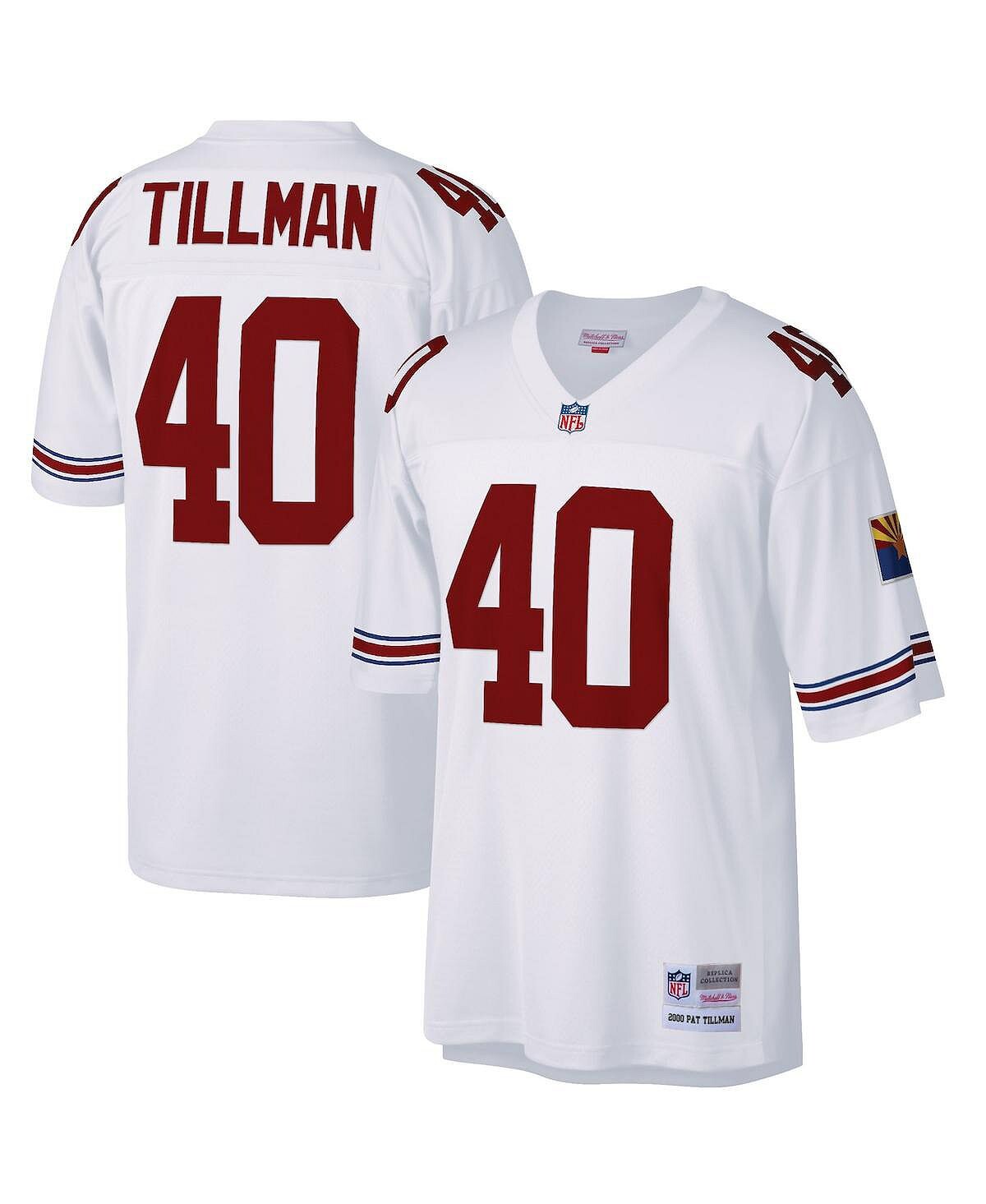 Мужская футболка Pat Tillman White Arizona Cardinals Big and Tall 2000, вышедшая на пенсию игрока, реплика Mitchell & Ness
Мужская футболка Pat Tillman White Arizona Cardinals Big and Tall 2000, вышедшая на пенсию игрока, реплика Mitchell & Ness