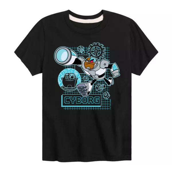 Футболка с цифровым принтом Teen Titans Go Cyborg для мальчиков 8-20 лет Licensed Character, черный
Футболка с цифровым принтом Teen Titans Go Cyborg для мальчиков 8-20 лет Licensed Character, черный