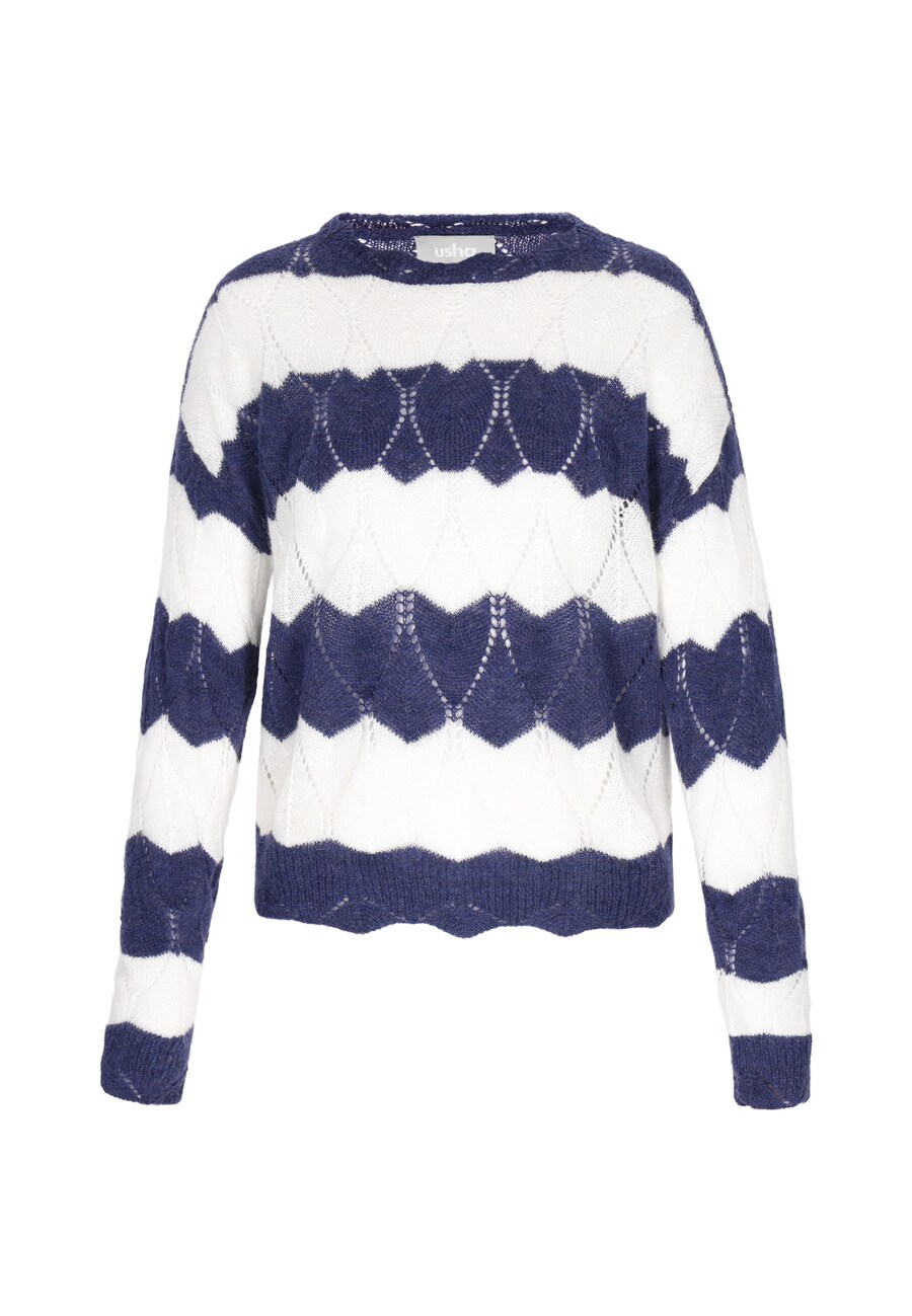 Свитер Usha, темно-синий/белый
Свитер Usha, темно-синий/белый