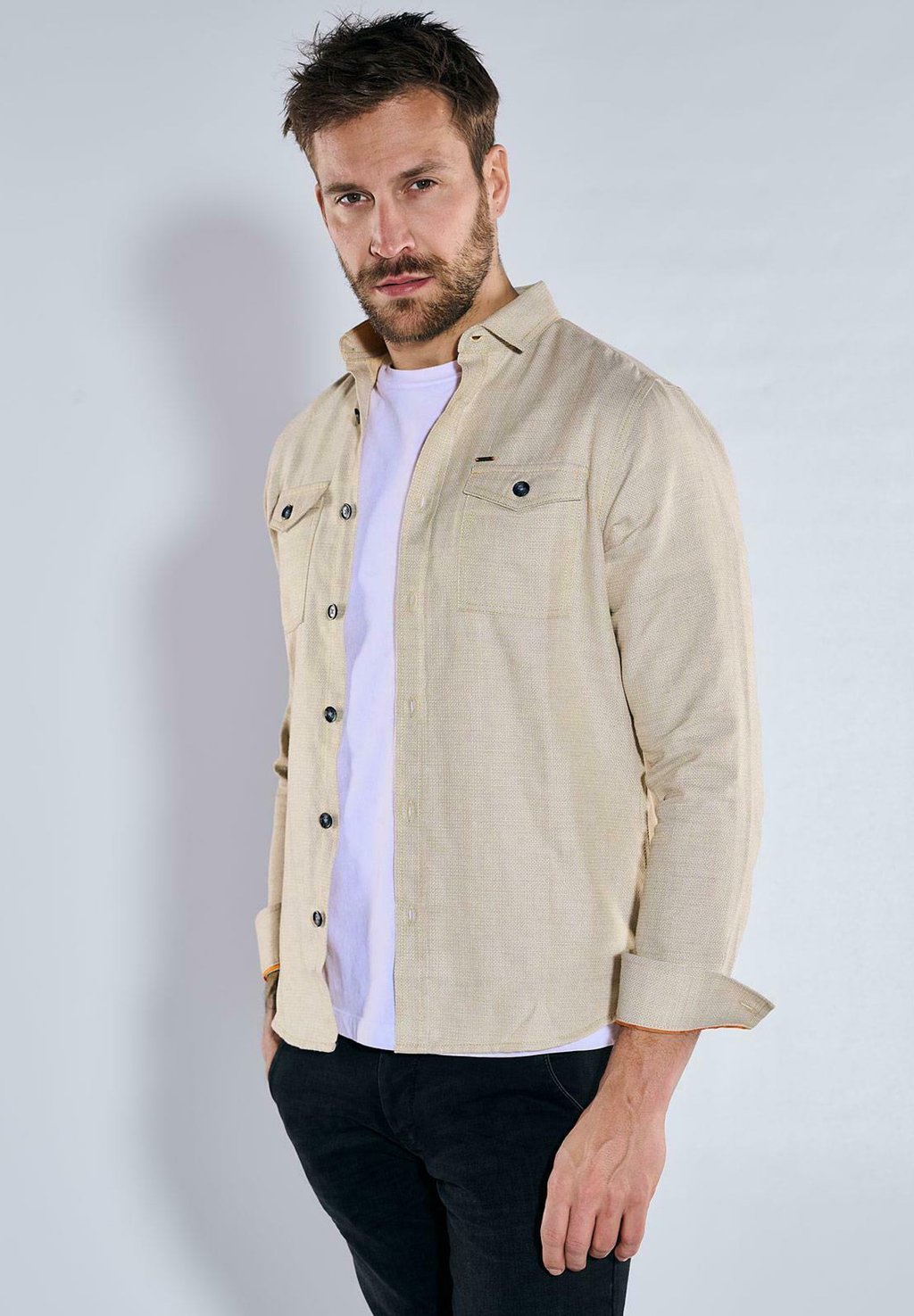 Рубашка Emilio Adani, бежевый
Рубашка Emilio Adani, бежевый