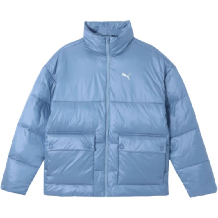 Базовая стеганая куртка мужская светло-синий Puma
Базовая стеганая куртка мужская светло-синий Puma