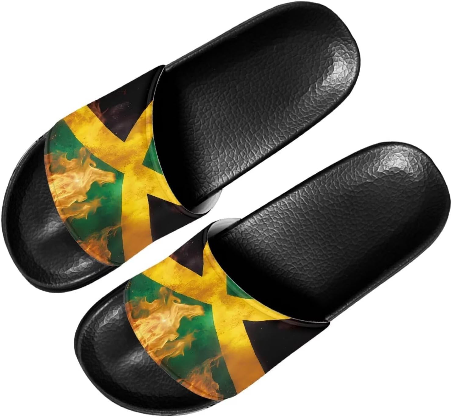 Мужские повседневные сандалии Quxjehoe, шлепанцы для душа, нескользящие, для улицы и дома, размер 5-14, Jamaica
Мужские повседневные сандалии Quxjehoe, шлепанцы для душа, нескользящие, для улицы и дома, размер 5-14, Jamaica