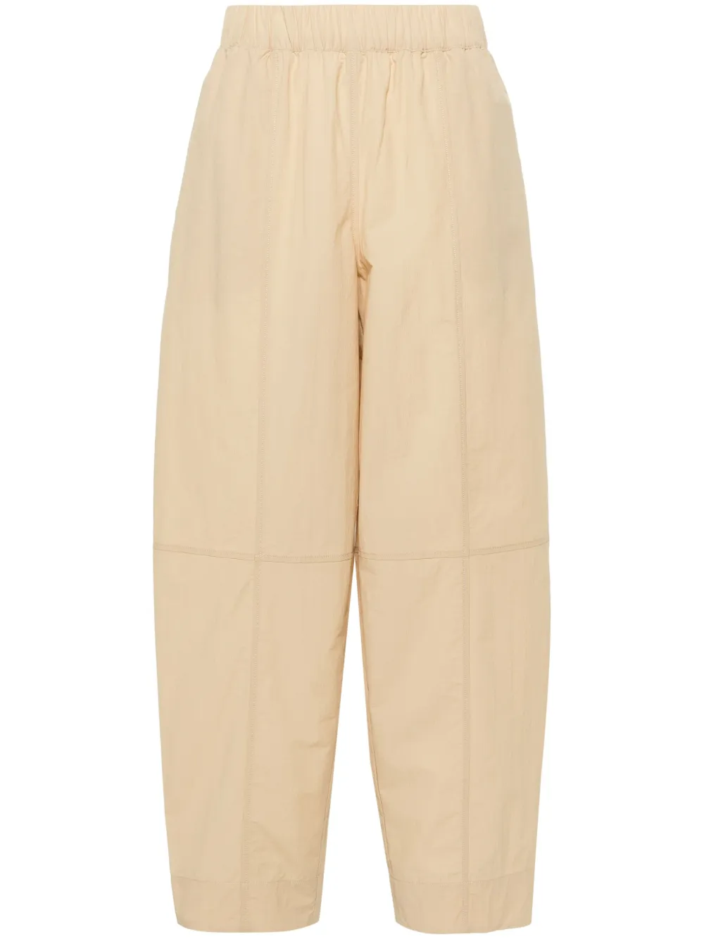 Зауженные брюки со вставками GANNI, нейтральный
Зауженные брюки со вставками GANNI, нейтральный