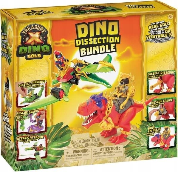Treasure X Dino Gold Динозавр Ти-Рекс И Птеродактиль Moose Toys
Treasure X Dino Gold Динозавр Ти-Рекс И Птеродактиль Moose Toys