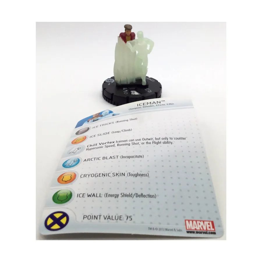 Ледяной человек № 006 — Гигантские Люди Икс, Marvel HeroClix - Fast Forces - Singles
Ледяной человек № 006 — Гигантские Люди Икс, Marvel HeroClix - Fast Forces - Singles