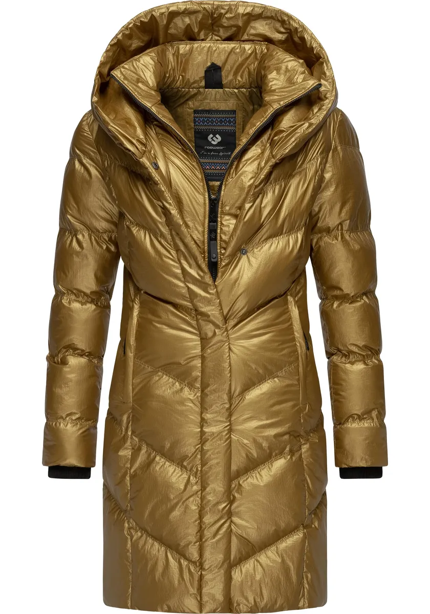 Полупальто Ragwear "Наталка Блинг", женское зимнее пальто в мерцающем образе, цвет Goldfarben
Полупальто Ragwear "Наталка Блинг", женское зимнее пальто в мерцающем образе, цвет Goldfarben