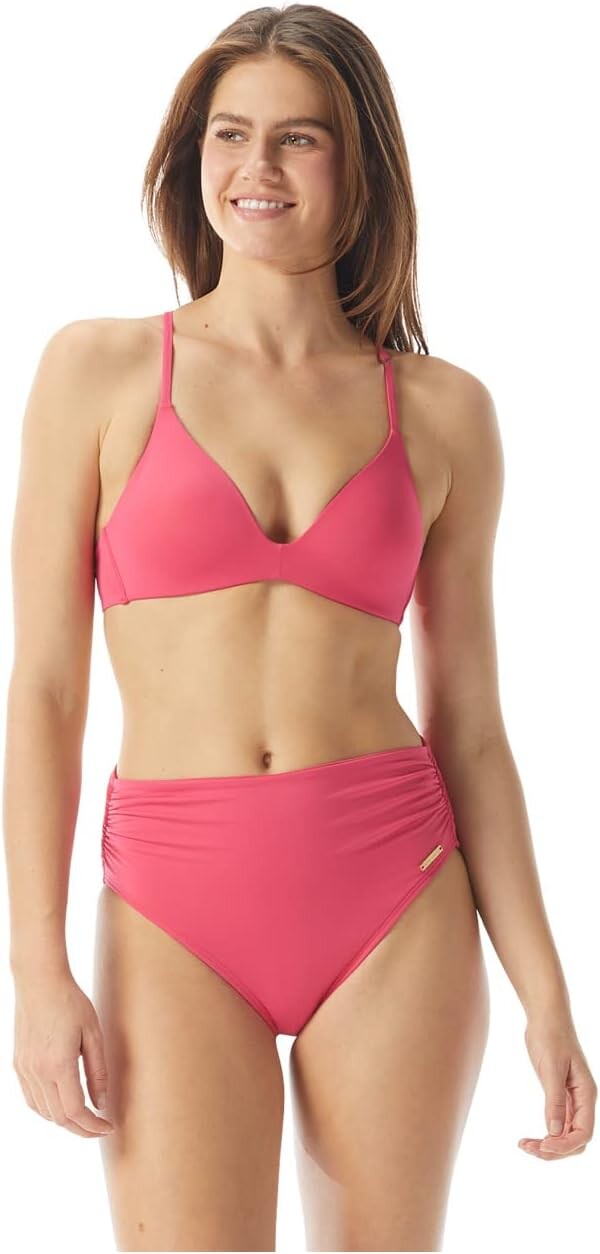 Купальный топ Vince Camuto Riviera Solids Molded Bikini Top w/ Soft Cups, цвет Dragon Fruit
Купальный топ Vince Camuto Riviera Solids Molded Bikini Top w/ Soft Cups, цвет Dragon Fruit