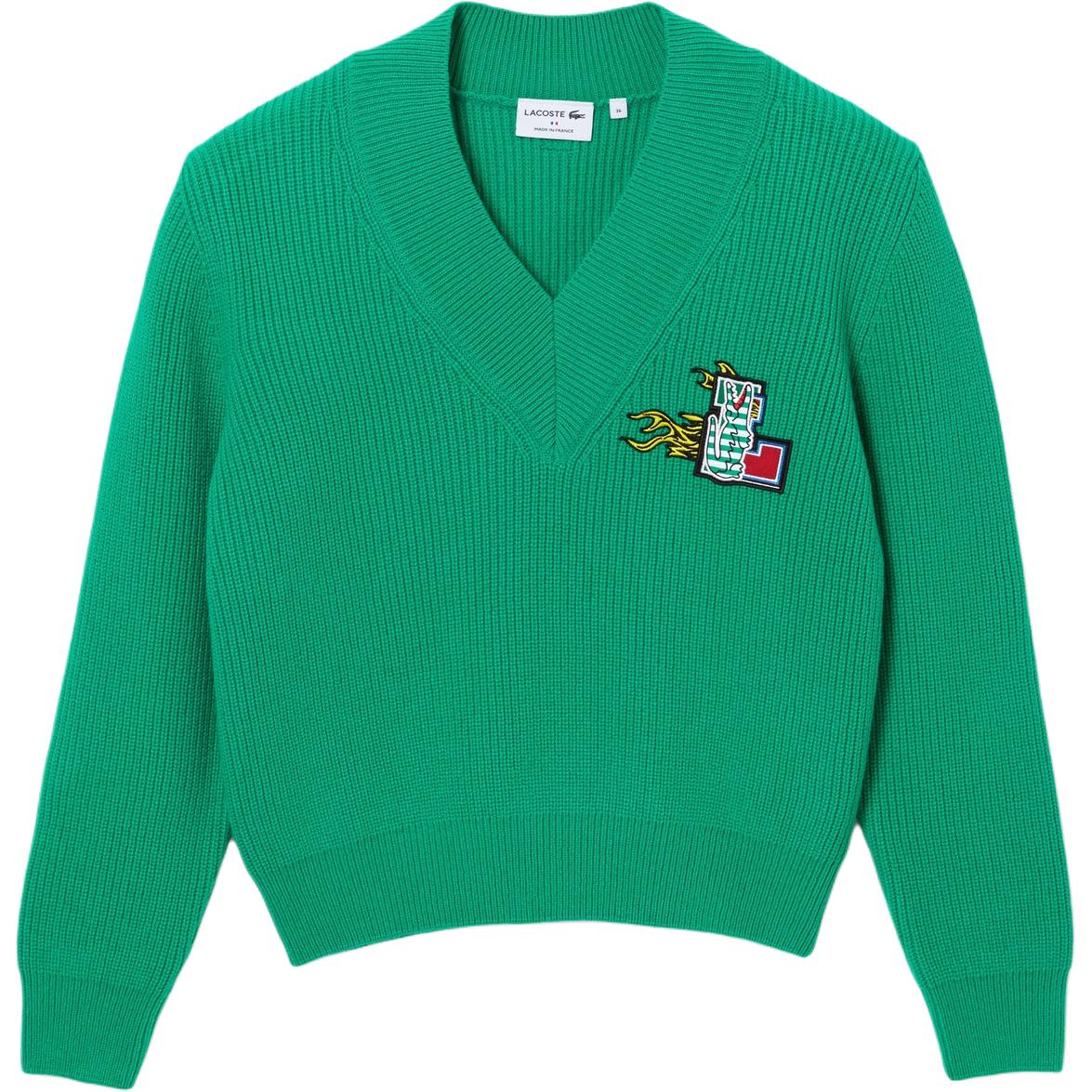 Свитер женский LACOSTE, зеленый
Свитер женский LACOSTE, зеленый