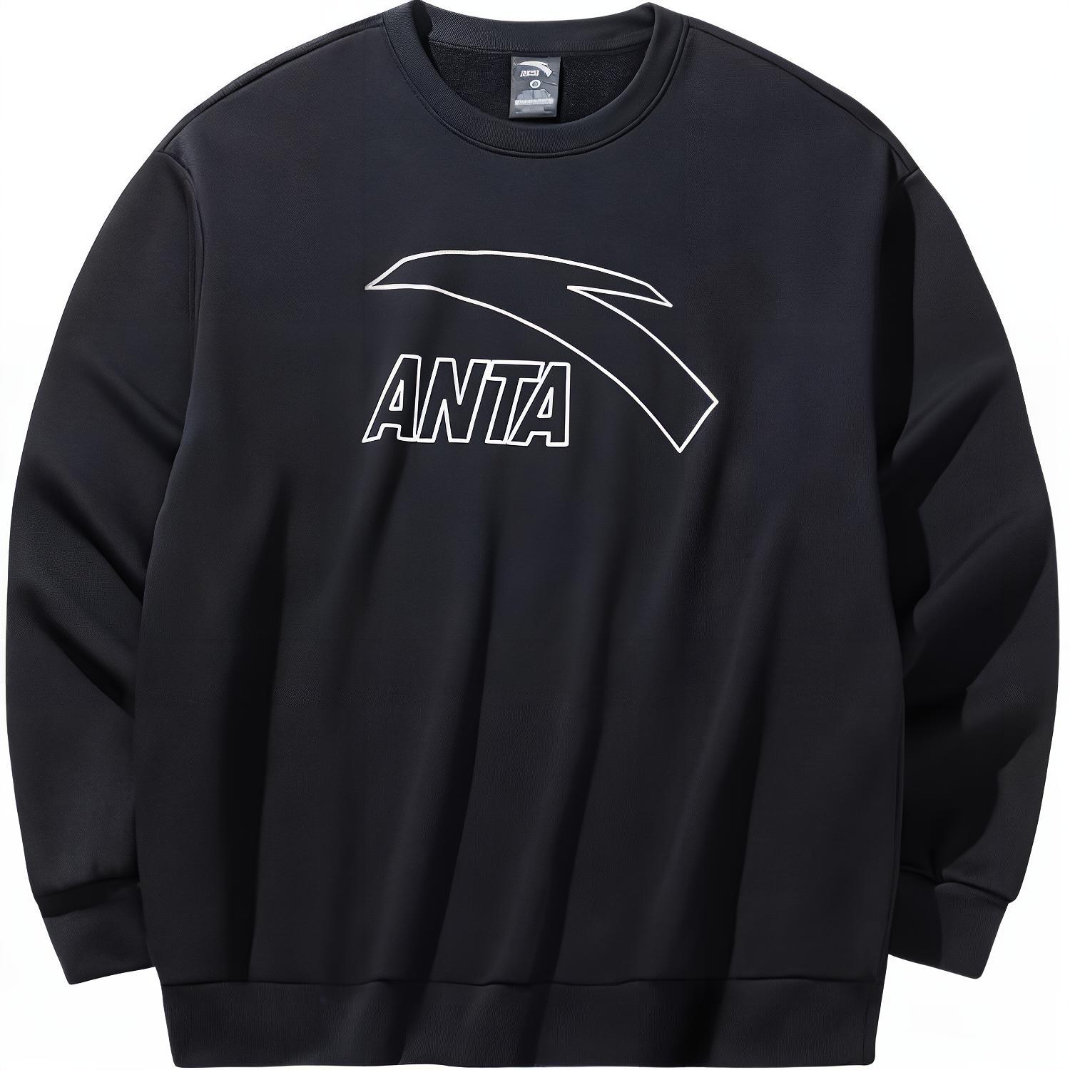 ANTA Базовый свитшот Life Collection черный
ANTA Базовый свитшот Life Collection черный