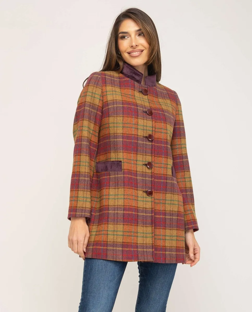 Женское полуприлегающее пальто с воротником-лентой и горизонтальными карманами Fsh, мультиколор
Женское полуприлегающее пальто с воротником-лентой и горизонтальными карманами Fsh, мультиколор