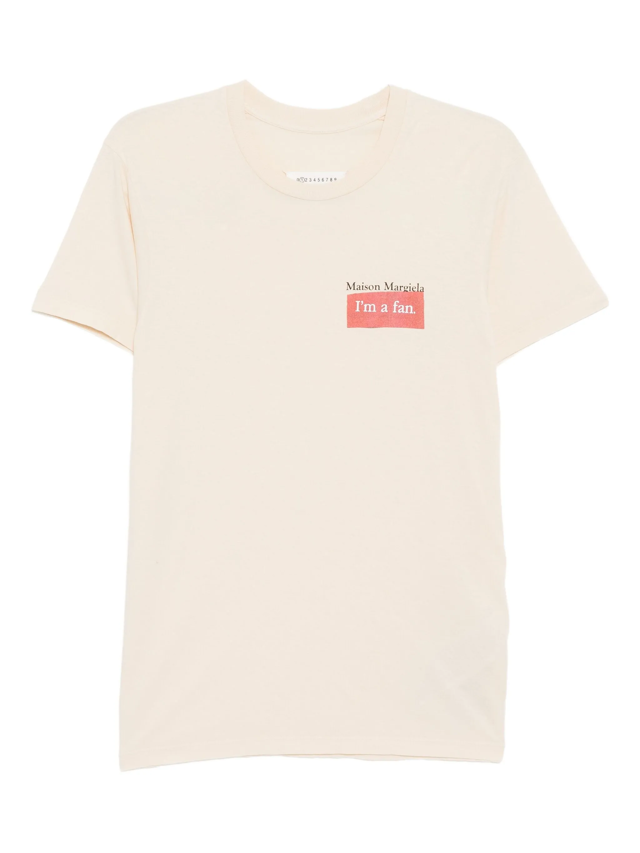 Футболка с нашивкой-логотипом Maison Margiela, бежевый
Футболка с нашивкой-логотипом Maison Margiela, бежевый