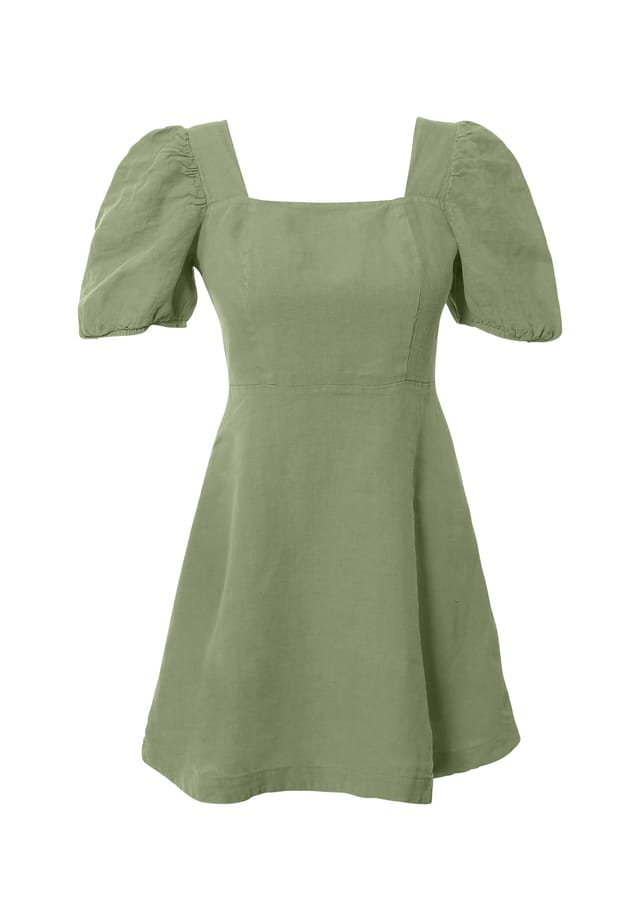 Летнее платье Белла в женственном дизайне Freshlions, хаки
Летнее платье Белла в женственном дизайне Freshlions, хаки