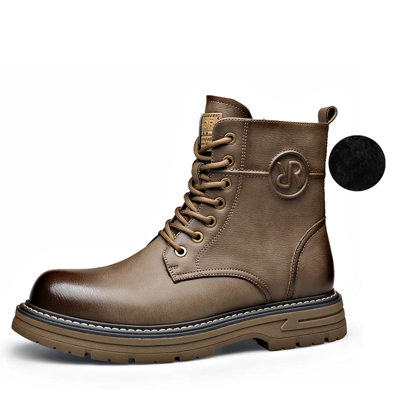 XIAOTOULANG Короткие мартинсы мужские с флисовой подкладкой коричневые, цвет Fleece-Lined Brown
XIAOTOULANG Короткие мартинсы мужские с флисовой подкладкой коричневые, цвет Fleece-Lined Brown