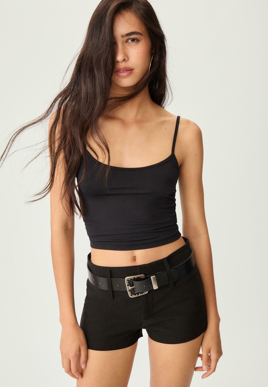 Шорты Stradivarius Shorts, Black
Шорты Stradivarius Shorts, Black