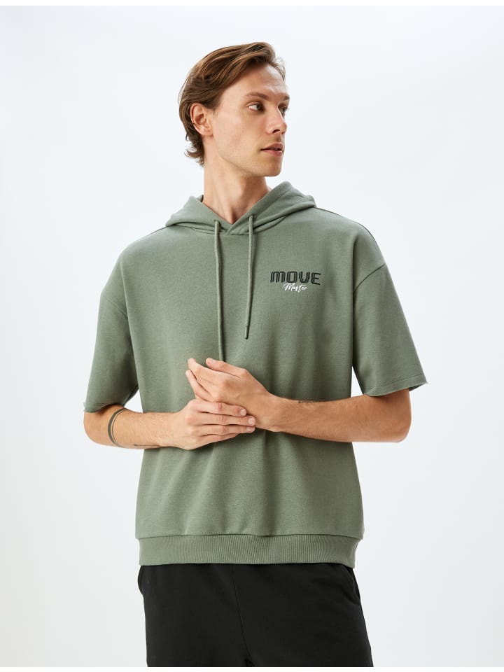 Толстовка цвета хаки KOTON
Толстовка цвета хаки KOTON