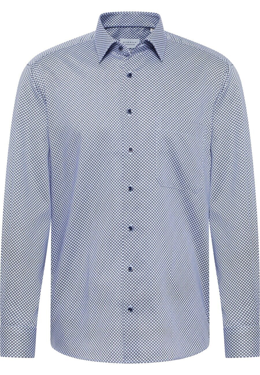 Рубашка делового кроя Comfort fit ETERNA, синий/темно-синий
Рубашка делового кроя Comfort fit ETERNA, синий/темно-синий