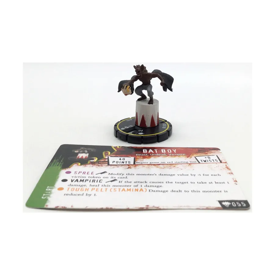 Бэт-мальчик #055 — Новичок, HorrorClix - Freakshow - Singles 
Бэт-мальчик #055 — Новичок, HorrorClix - Freakshow - Singles