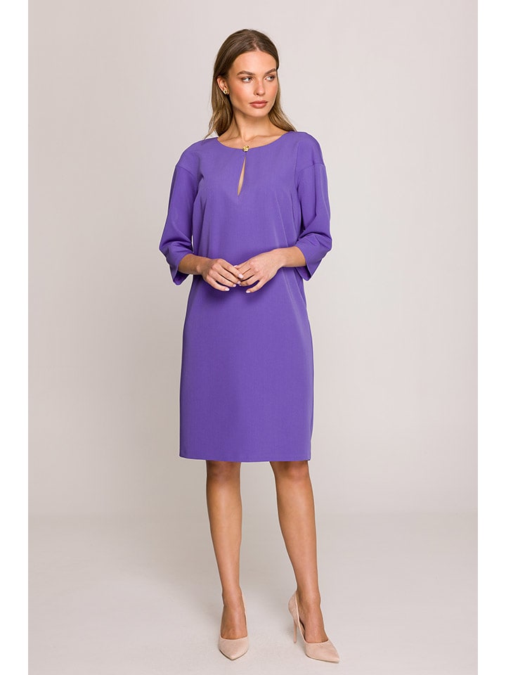 Платье до колена Stylove, фиолетовый
Платье до колена Stylove, фиолетовый