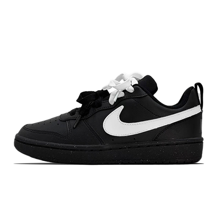 Nike Детские низкие скейтбордистские кроссовки Court Borough Panda из искусственной кожи с термозащитой и противоскользящим покрытием, черные, для подростков
Nike Детские низкие скейтбордистские кроссовки Court Borough Panda из искусственной кожи с термозащитой и противоскользящим покрытием, черные, для подростков