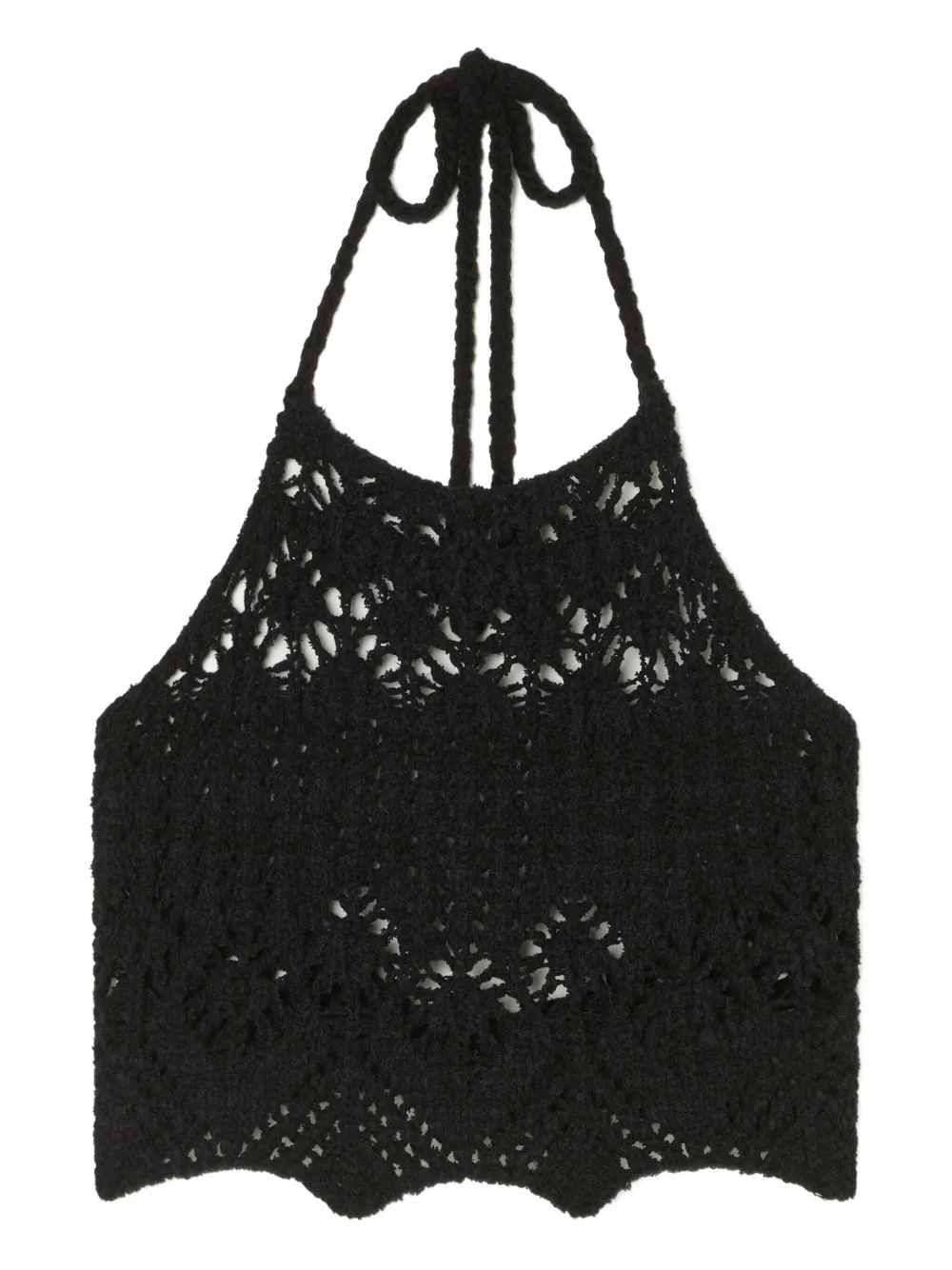 Топ Lagoon Romance с вырезом халтер Alanui, черный
Топ Lagoon Romance с вырезом халтер Alanui, черный