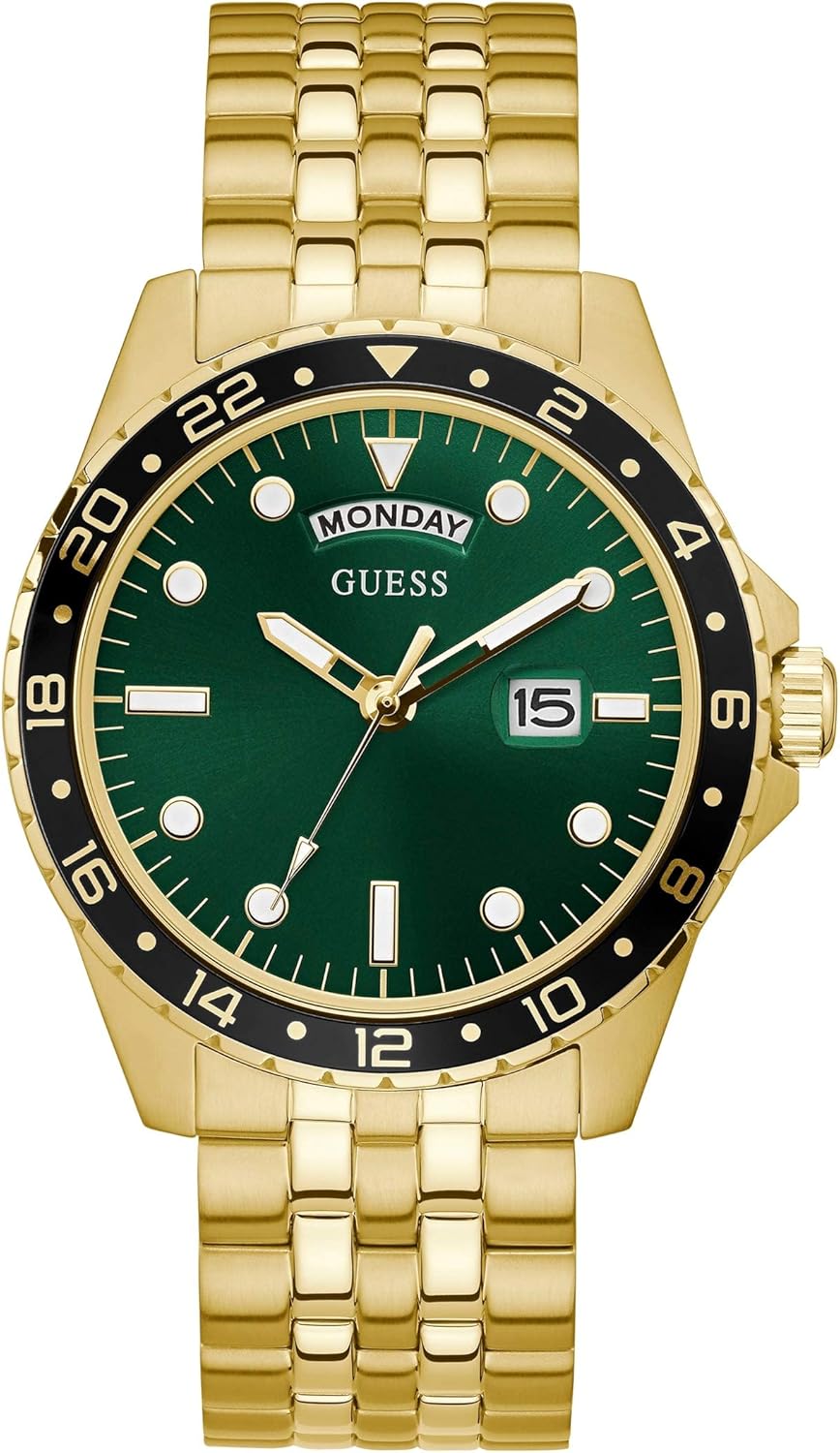 GUESS Мужские часы Dress Day-Date 44mm, Gold Tone/Gold Tone/Green, Позолоченный, GUESS Мужские часы Dress Day-Date 44mm, Gold Tone/Gold Tone/Green
GUESS Мужские часы Dress Day-Date 44mm, Gold Tone/Gold Tone/Green, Позолоченный, GUESS Мужские часы Dress Day-Date 44mm, Gold Tone/Gold Tone/Green