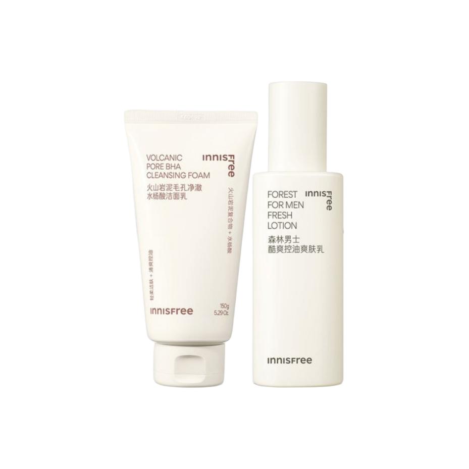 Yueshifengyin набор для ухода за кожей с охлаждающим и контролем жира очищение и стабилизация 150g+140ml Innisfree
Yueshifengyin набор для ухода за кожей с охлаждающим и контролем жира очищение и стабилизация 150g+140ml Innisfree