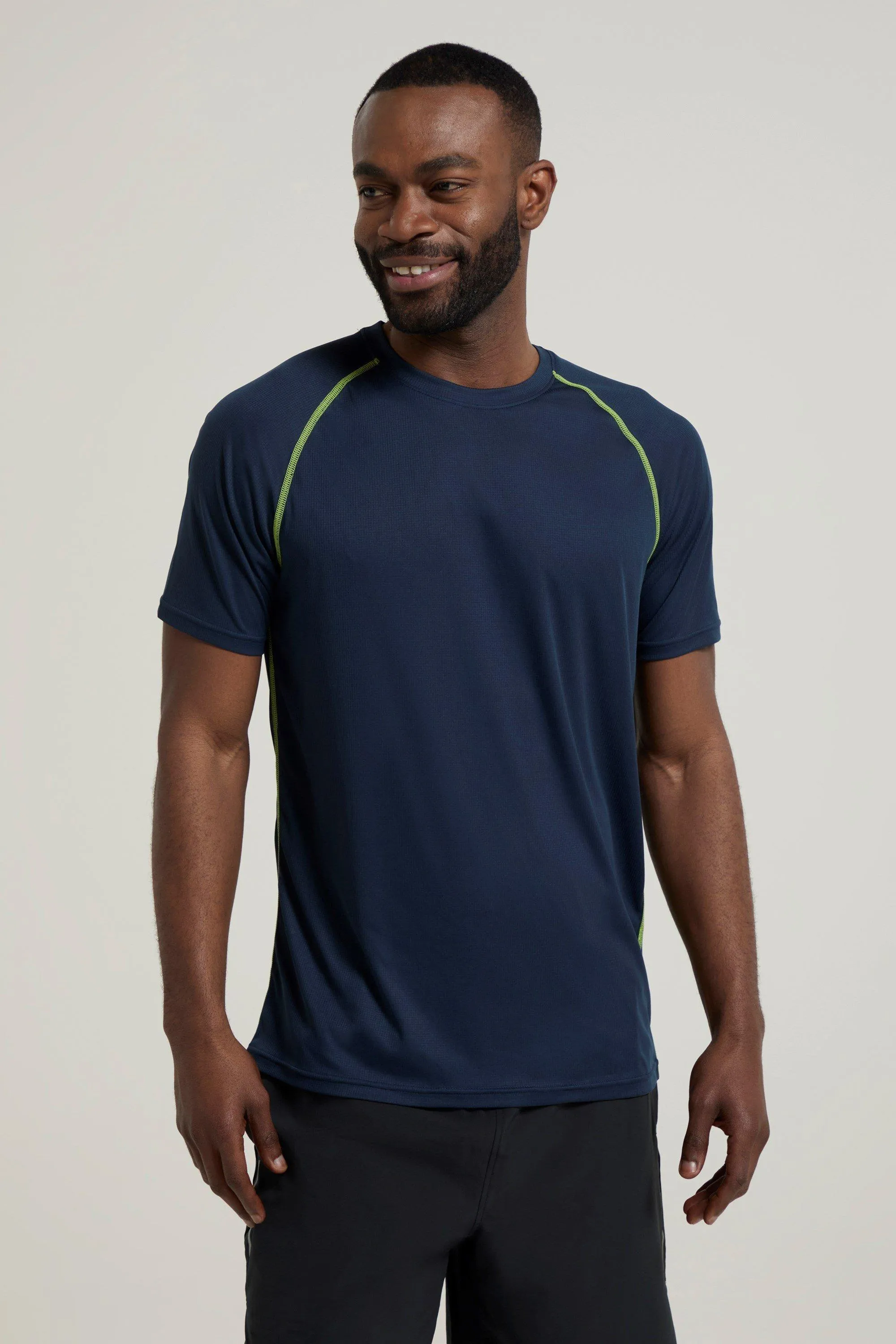 Футболка Aero II Быстросохнущая футболка с короткими рукавами Mountain Warehouse, синий
Футболка Aero II Быстросохнущая футболка с короткими рукавами Mountain Warehouse, синий