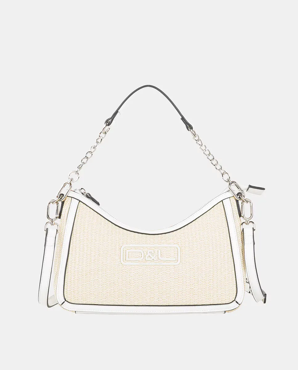 Маленькая сумка через плечо с цепочной ручкой и регулируемым ремнем Devota & Lomba, белый
Маленькая сумка через плечо с цепочной ручкой и регулируемым ремнем Devota & Lomba, белый