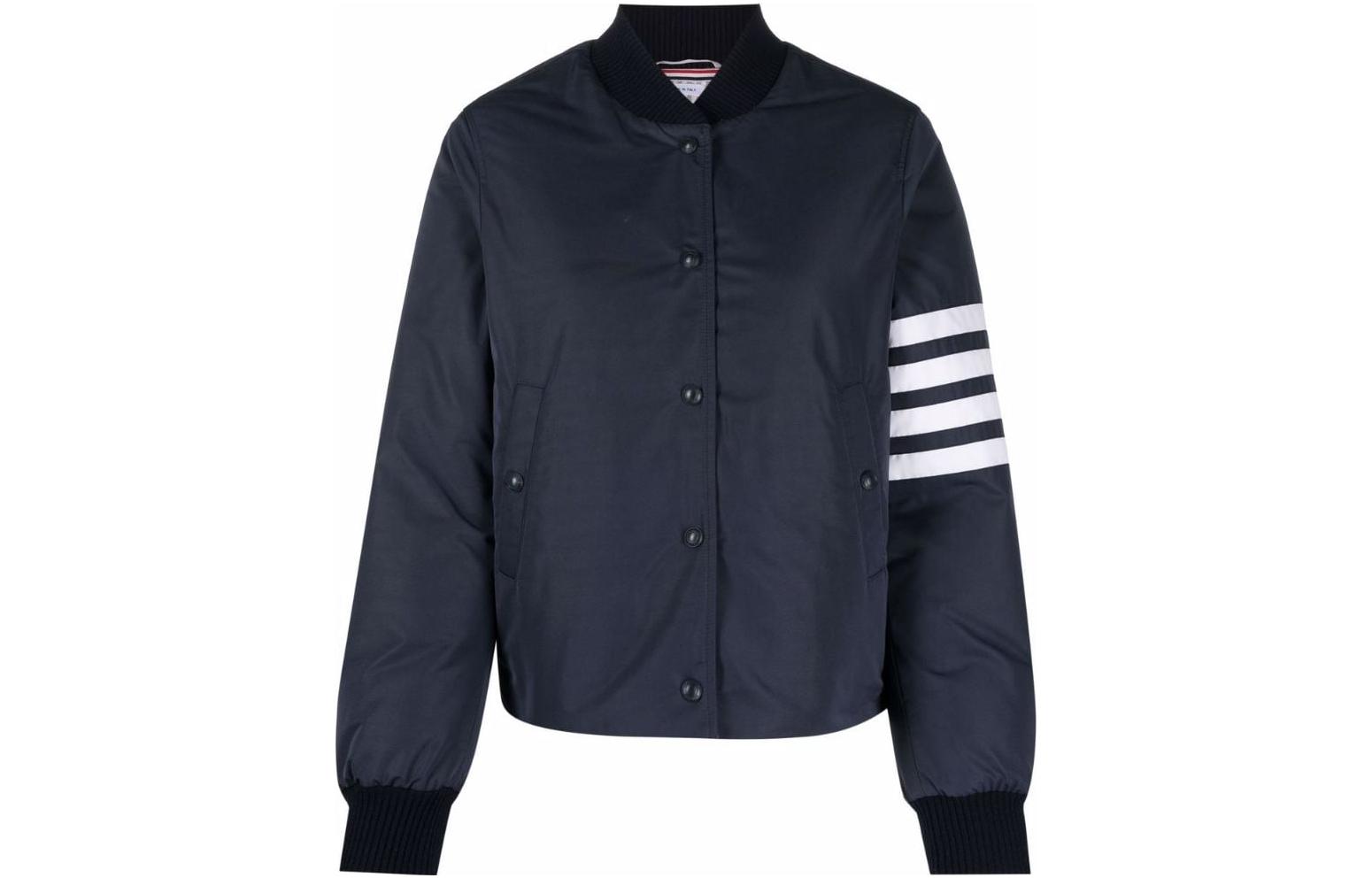 Пуховик женский темно-синий THOM BROWNE
Пуховик женский темно-синий THOM BROWNE