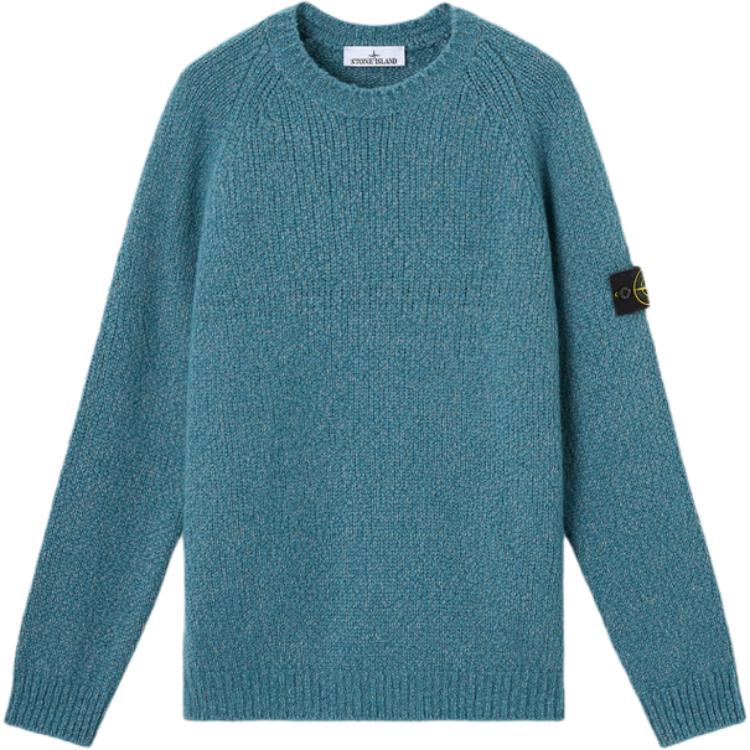 Свитер с круглым вырезом и рукавами реглан Stone Island, gasoline синий
Свитер с круглым вырезом и рукавами реглан Stone Island, gasoline синий