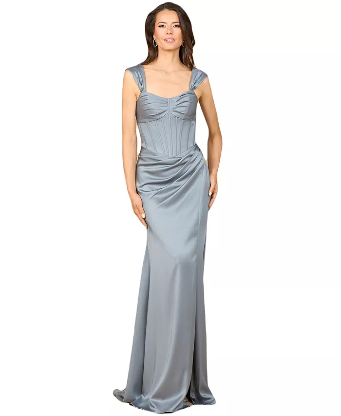 Женское платье-корсет без рукавов Lara, синий
Женское платье-корсет без рукавов Lara, синий