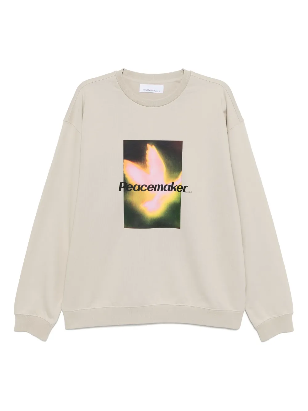 Толстовка с принтом Peacemaker Oamc, нейтральный
Толстовка с принтом Peacemaker Oamc, нейтральный