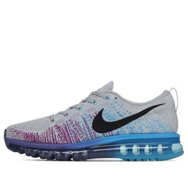 Кроссовки flyknit max Nike, синий 
Кроссовки flyknit max Nike, синий