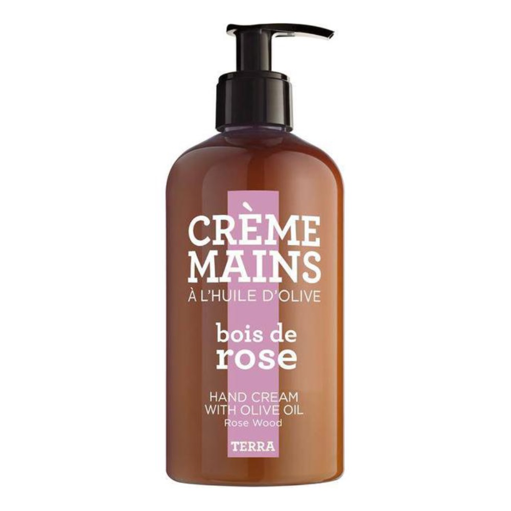 Крем для рук с оливковым маслом, аромат розового дерева rose hand cream with olive oil rose wood Terra, 300 мл
Крем для рук с оливковым маслом, аромат розового дерева rose hand cream with olive oil rose wood Terra, 300 мл