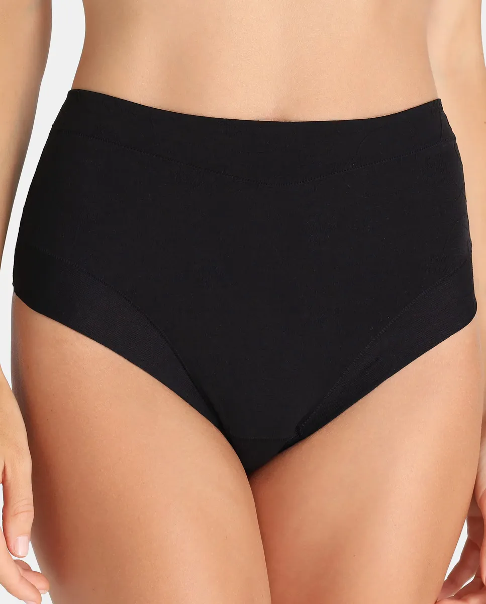 Женские классические трусики Janira с завышенной талией, черный
Женские классические трусики Janira с завышенной талией, черный